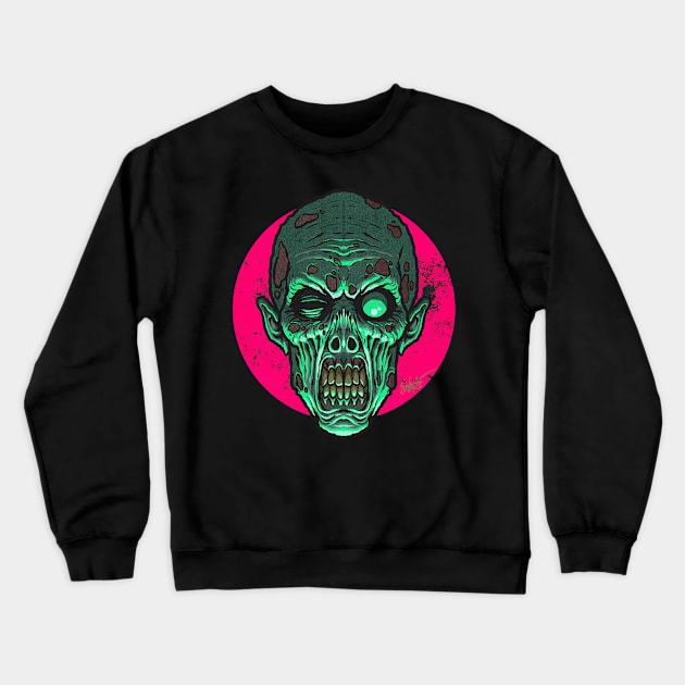 FrightFall2021: Zombie Crewneck Sweatshirt by Chad Savage